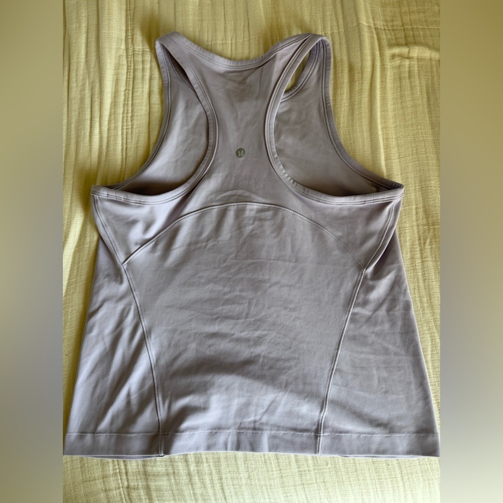 Lululemon Align Waist Length Racerback Tank Top - Lilac - 12